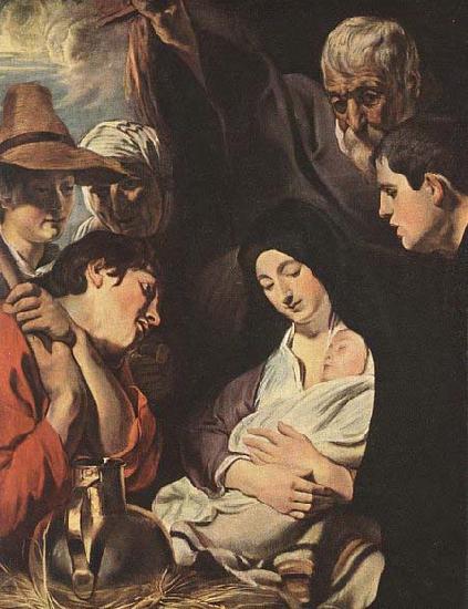 JORDAENS, Jacob Adoration of the Shepherds oil painting image